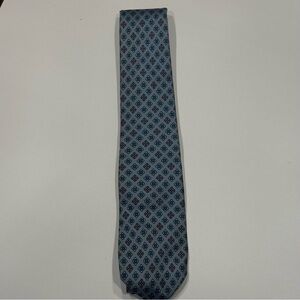 Christian Dior All Silk Light Blue  Patterned Men's Tie